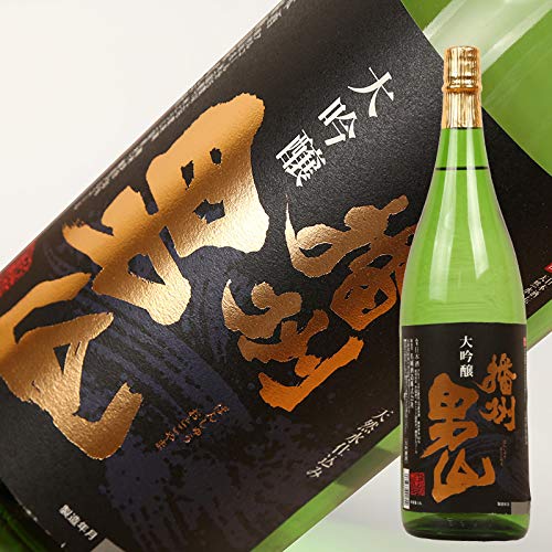 Amazon.co.jp: 日本酒 大吟醸 播州男山 名城酒造 一升瓶 1800ml : 食品